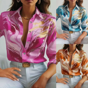 Print Shirt Women Top